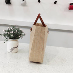 Women's Straw Tote Bag Handbag Beach Summer Shoulder Bag
