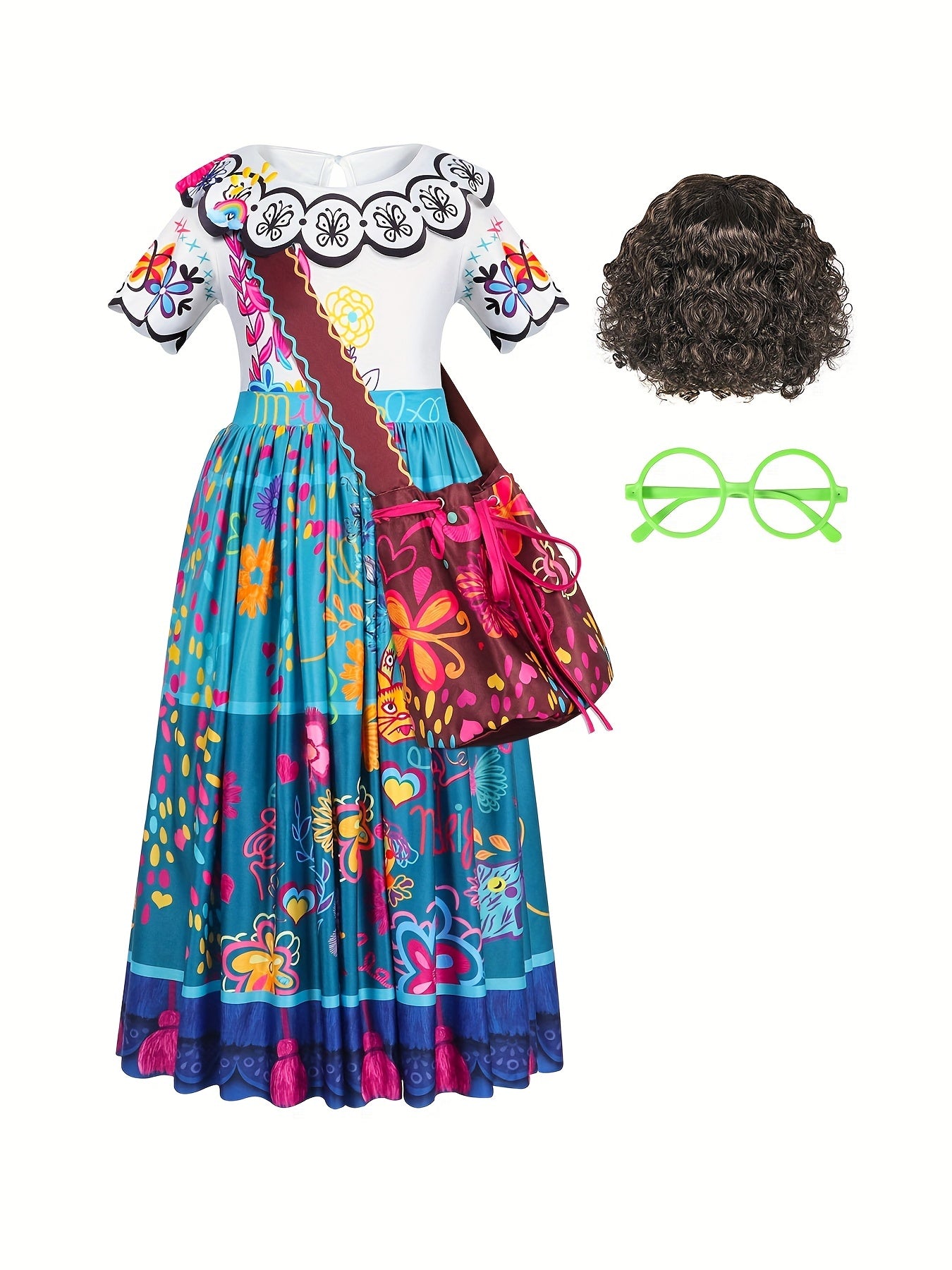 Girls Princess Dress TV Costume Birthday Party Halloween Cosplay Clothes