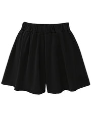Women's Plus High Rise High Stretch Basic Shorts