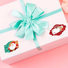 10 Sheets Christmas Decorative Adhesive Seal Labels Stickers
