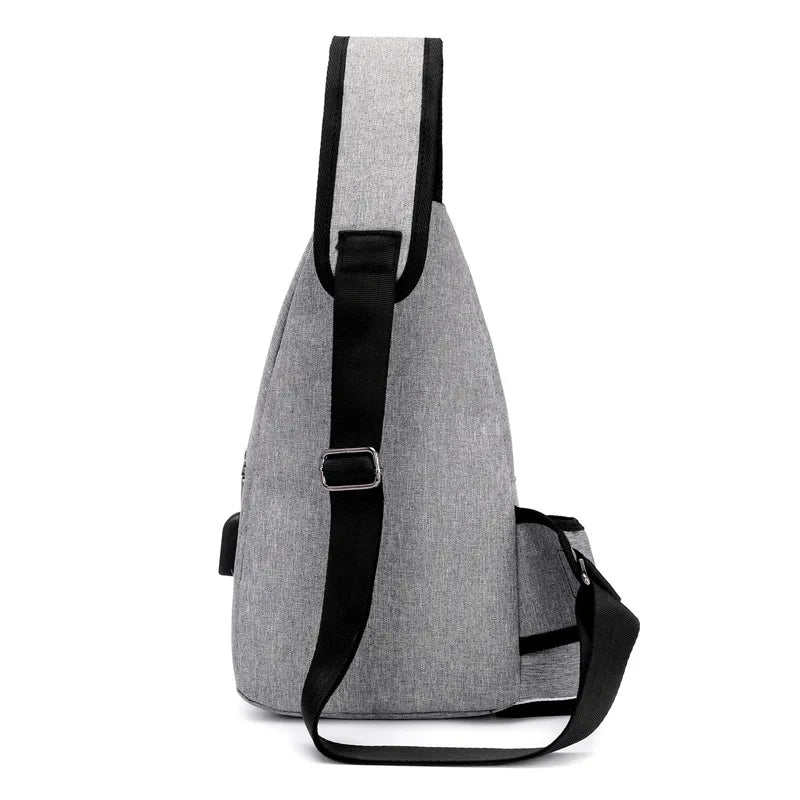 Small Casual Messenger Chest Bag Unisex Women Men
