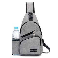 Small Casual Messenger Chest Bag Unisex Women Men