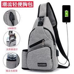 Small Casual Messenger Chest Bag Unisex Women Men