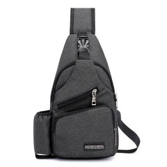 Small Casual Messenger Chest Bag Unisex Women Men