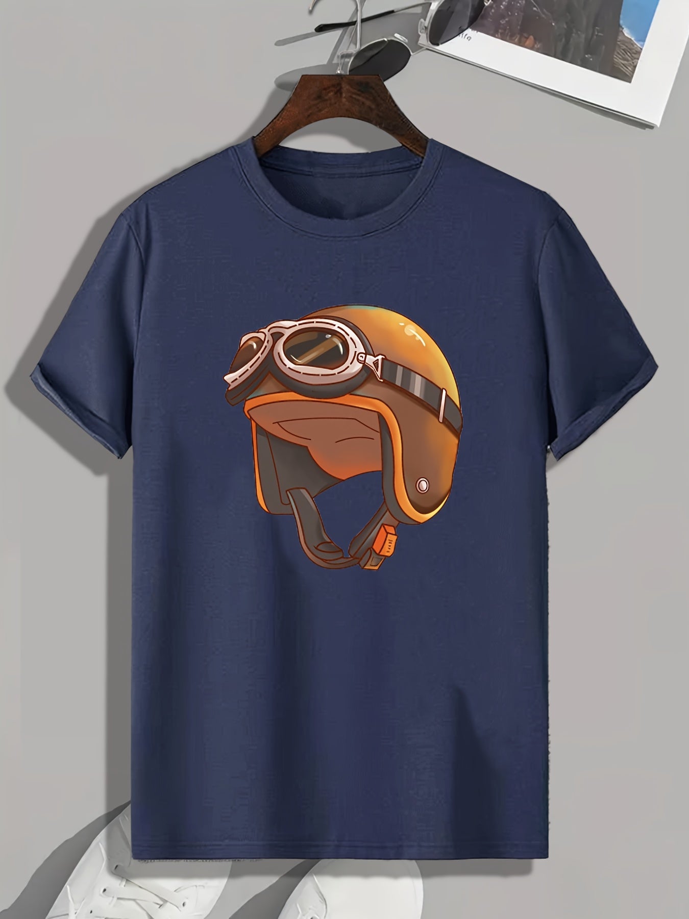 Halloween Pumpkin Men's Graphic T shirt Casual Tee