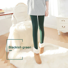 2 Pack Opaque Elastic Tights High Waist Slim Leggings