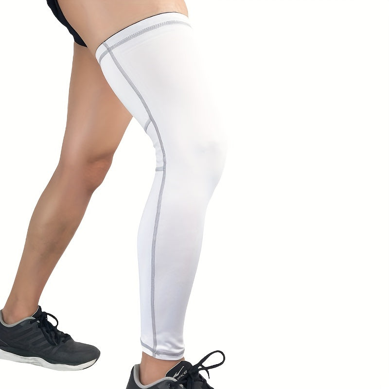 1PC Unisex Long Leg Guards Knee Guards Breathable Leg Sleeves