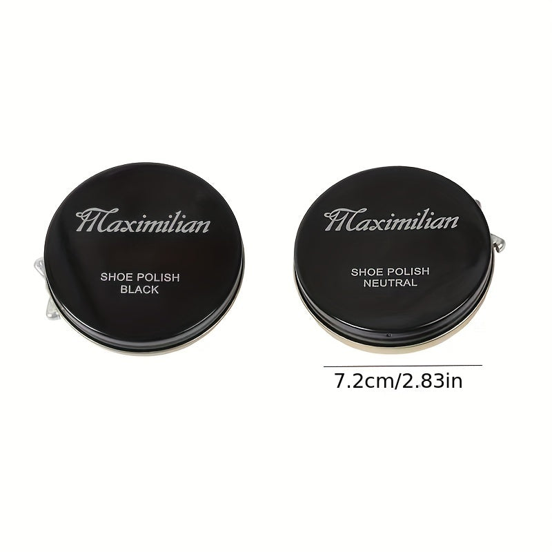 40g Iron Box Shoe Polish Leather Maintenance Oil Wax