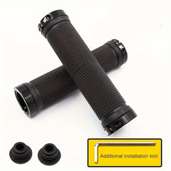 2pcs Anti Skid Handlebar Cover Grips for Comfortable Cycling