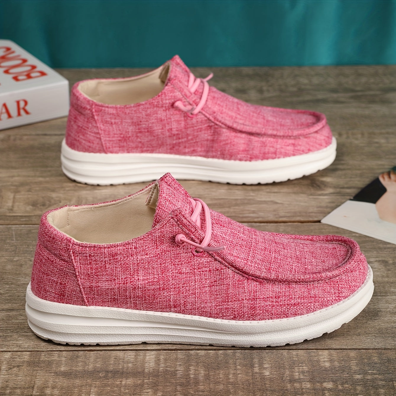 Lightweight Canvas Skate Shoes Breathable Outdoor Walking Shoes