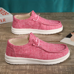Lightweight Canvas Skate Shoes Breathable Outdoor Walking Shoes
