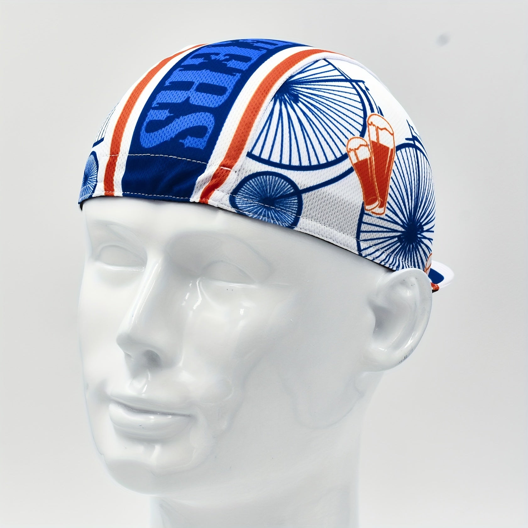 Retro Beer Cycling Cap for Men and Women