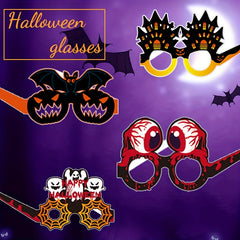 Halloween Pumpkin & Ghost Glasses - Party Props & Decoration
