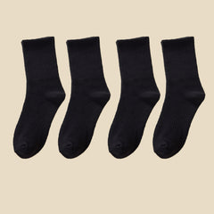 2 Pairs Classic Crew Socks Women's Stockings