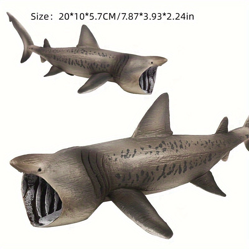 Basking Shark Figurine Plastic Model Fun Toy For Kids