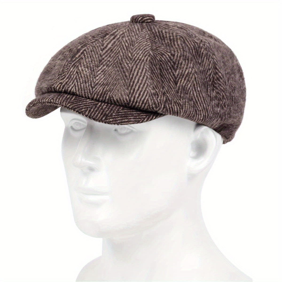 Casual Summer Striped British Beret with Breathable Advantage for Men Women