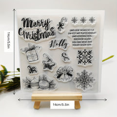 Christmas Snowflake Gift Stamp