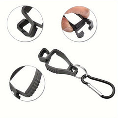 Multifunctional Glove Clip Hook for Outdoor Sports