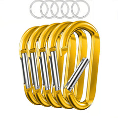 5pcs Aluminum Camping Hooks for Tents - Multifunctional Mountaineer