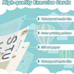 Educational Tracing Book & Writing Board for Preschoolers