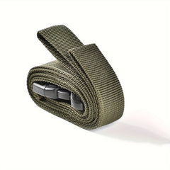 1pc Luggage Strap With Double Safety Buckle Travel Case Packing Belt