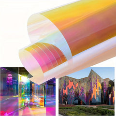 Rainbow Window Film Privacy Protection for Home Decor