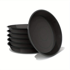 6pcs Plastic Plant Saucer Tray 15-24cm Indoor Outdoor Flower Pot Accessories