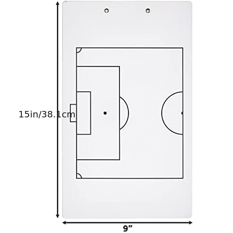 Football Tactics Board Dry Erase Coaching Strategy Board