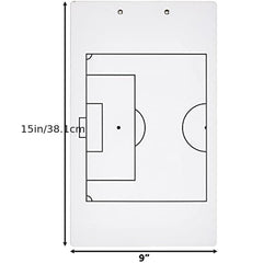Football Tactics Board Dry Erase Coaching Strategy Board