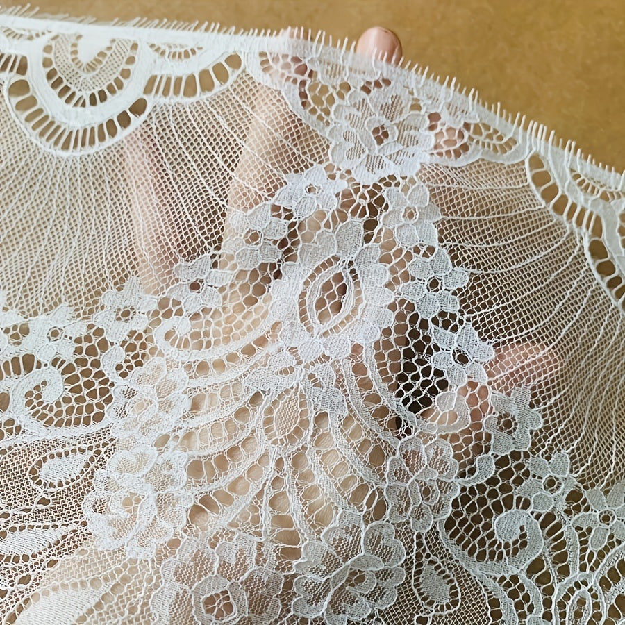Lace Edge Trim Applique Sewing Crafts Clothing Sleeve Skirt Splicing Fabric