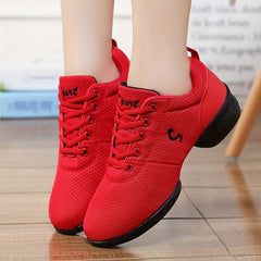 Breathable Mesh Dancing Shoes Non-Slip Lightweight Comfortable