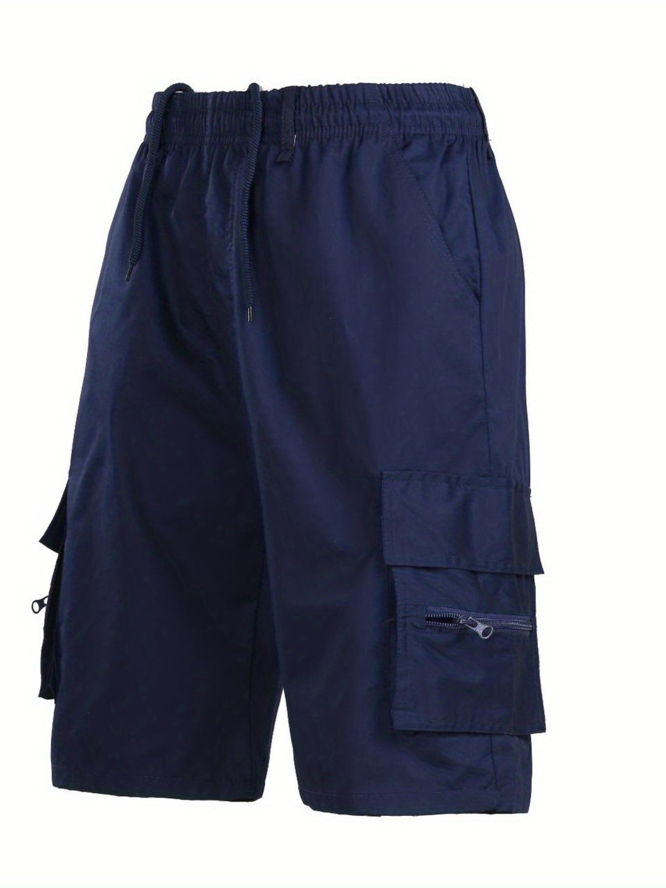Men's Casual Loose Fit Cargo Shorts with Pockets for Summer