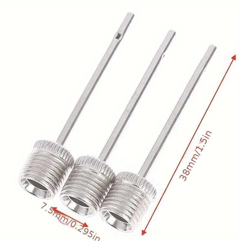 Stainless Steel Air Pump Needles for Basketball Football Volleyball Inflating