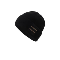 Men's Knitted Woolen Cap for Autumn and Winter