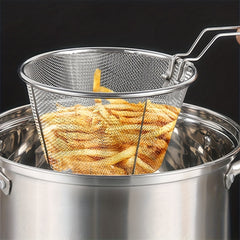 Stainless Steel Frying Basket Kitchen Cooking Tool