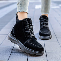 Women's Soft Platform Snow Boots Winter Warm Casual Shoes