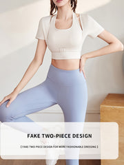 Quick Dying Activewear Sports T-shirt for Women