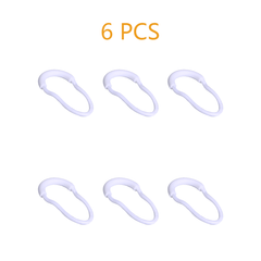 6pcs Heavy Duty U Shape Nylon Zipper Pulls Zipper Tags Zipper Extension