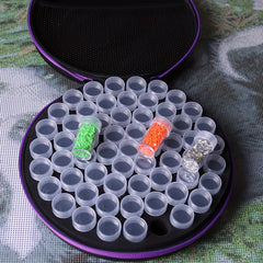 60 Slot Diamond Painting Storage Box Bead Container Jewelry Pearl Ring Organizer