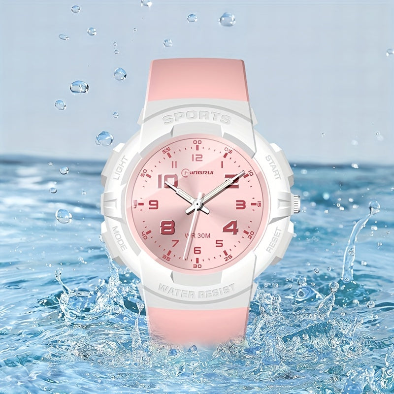 Colorful Quartz Watch Waterproof Children's Electronic Watch