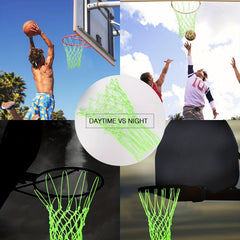 Glow in the Dark Basketball Net - Illuminate Your Game