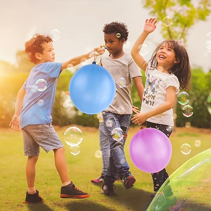 25 Pcs Clap Balloons Elastic Balloons Rubber Play Balloons Wedding Supplies