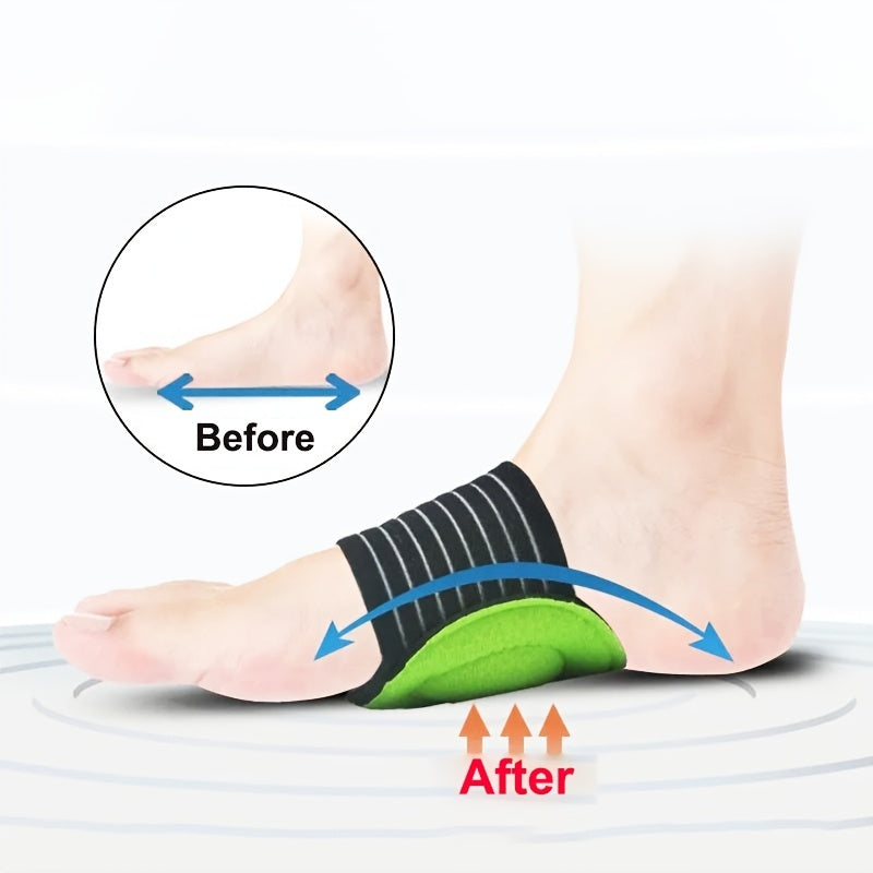 Arch Support Sleeves Cushioned Compression Men's 5-10