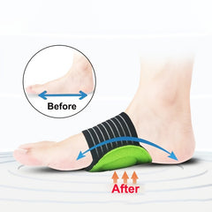 Arch Support Sleeves Cushioned Compression Men's 5-10