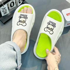 Men's Thick Non-Slip Slides Outdoor Slippers