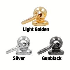 20pcs Metal Ball Post Screwback Stud Screw Rivet Leathercraft Phone Case Decor