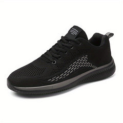 Men's Lace up Sneakers Athletic Shoes Lightweight Breathable Running Shoes