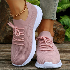 Women's Mesh Breathable Sports Shoes Lightweight Casual Walking Shoes