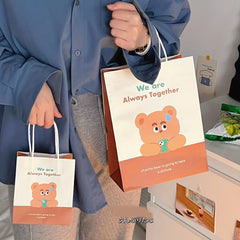 Cute Cartoon Girl Handbag Birthday Gift Bag