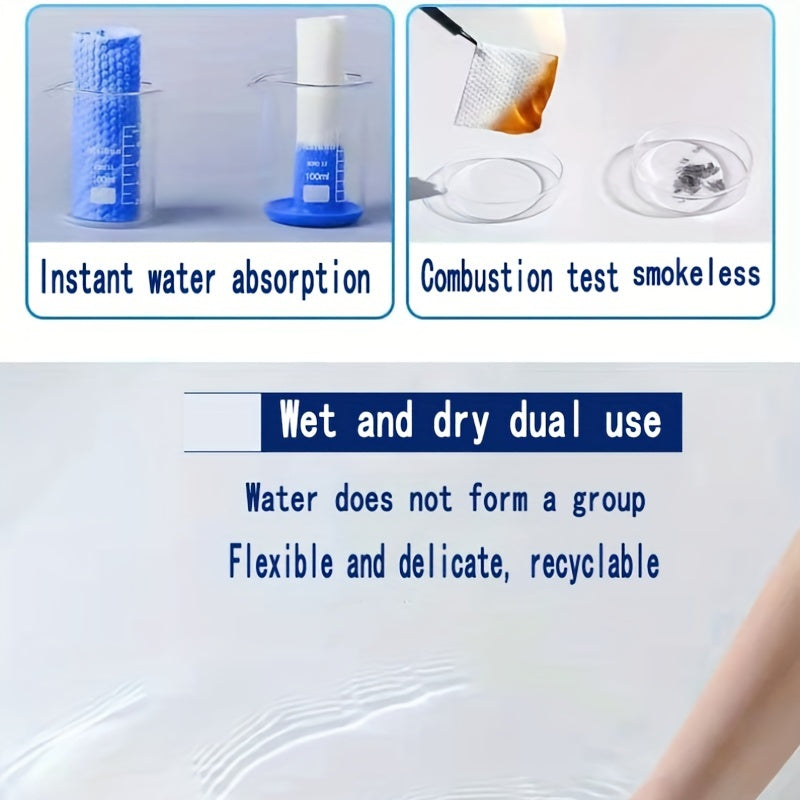 Disposable Face Towel for Beauty Salon, Dry and Wet, Cotton Non-woven, Business